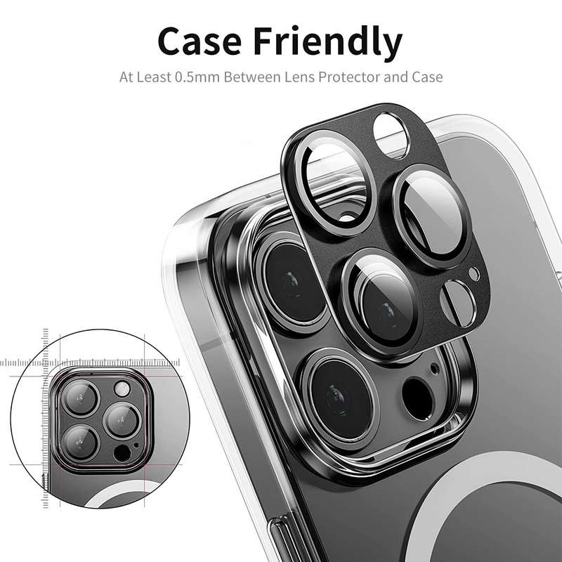 For iPhone 16 / 16 Plus ENKAY Anti-reflection Camera Lens Aluminium Alloy Tempered Glass Film(G