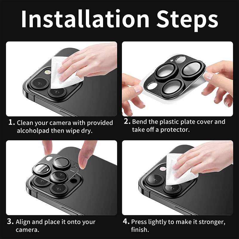 For iPhone 16 / 16 Plus ENKAY Anti-reflection Camera Lens Aluminium Alloy Tempered Glass Film(G