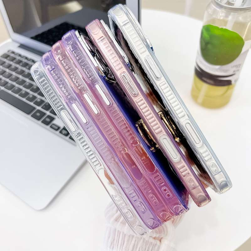 For iPhone 16 Plating Glitter Texture Ring Holder TPU Phone Case with Lens Film(White Tinfoil T