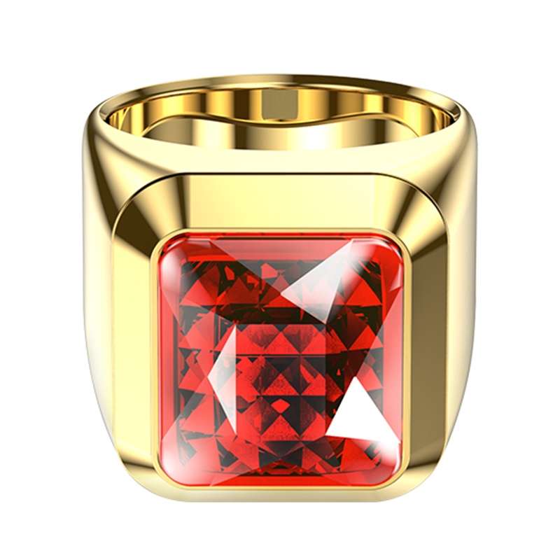 R1 Smart Ring, Support Heart Rate / Blood Oxygen / Sleep / Remote Photography(Red)