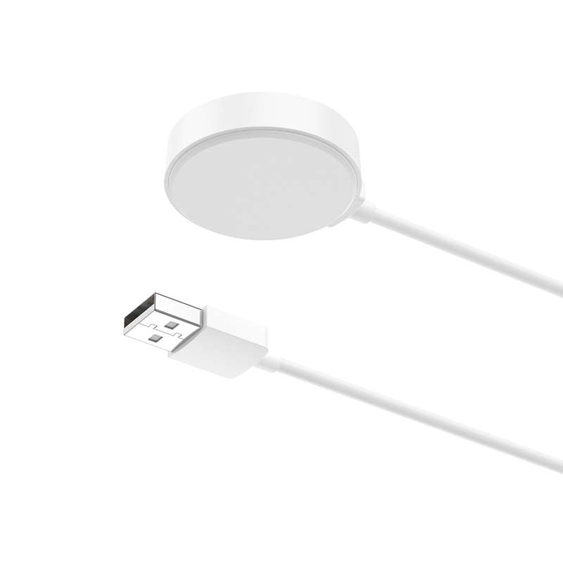 For Huawei Watch GT5 Pro 42mm USB Interface Split Type Smart Watch Charging Cable, Length: 1m(Black)