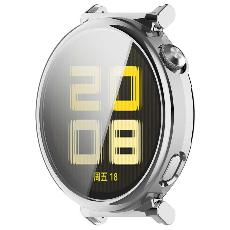 For Huawei Watch GT5 41mm Electroplated TPU Full Coverage Watch Protective Case(Light Gold)