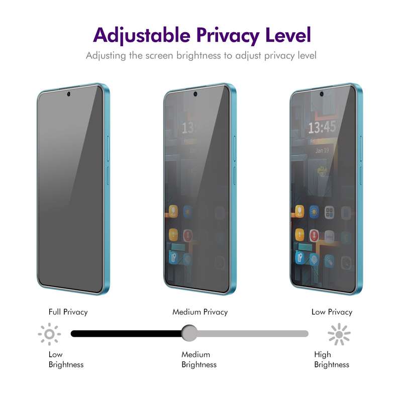 For Xiaomi 14T / 14T Pro ENKAY Easy Install Anti-peeping Privacy Tempered Glass Film
