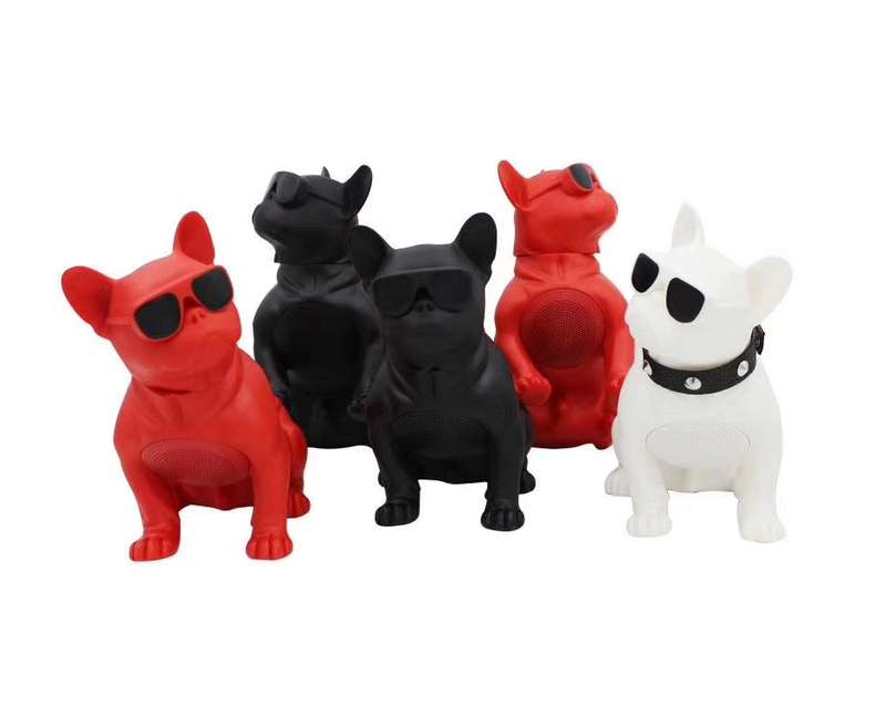 CH-M10 Bulldog Shape Stereo Wireless Bluetooth Speaker, Support TF Card / U Disk / FM