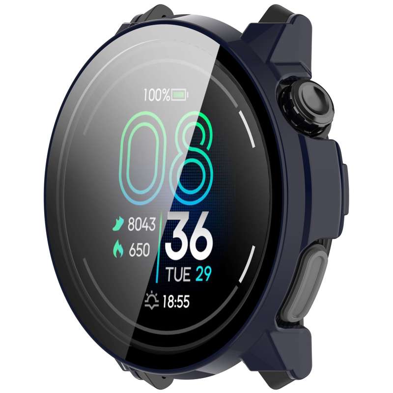For COROS Pace Pro Tempered Film Integrated PC Watch Protective Case