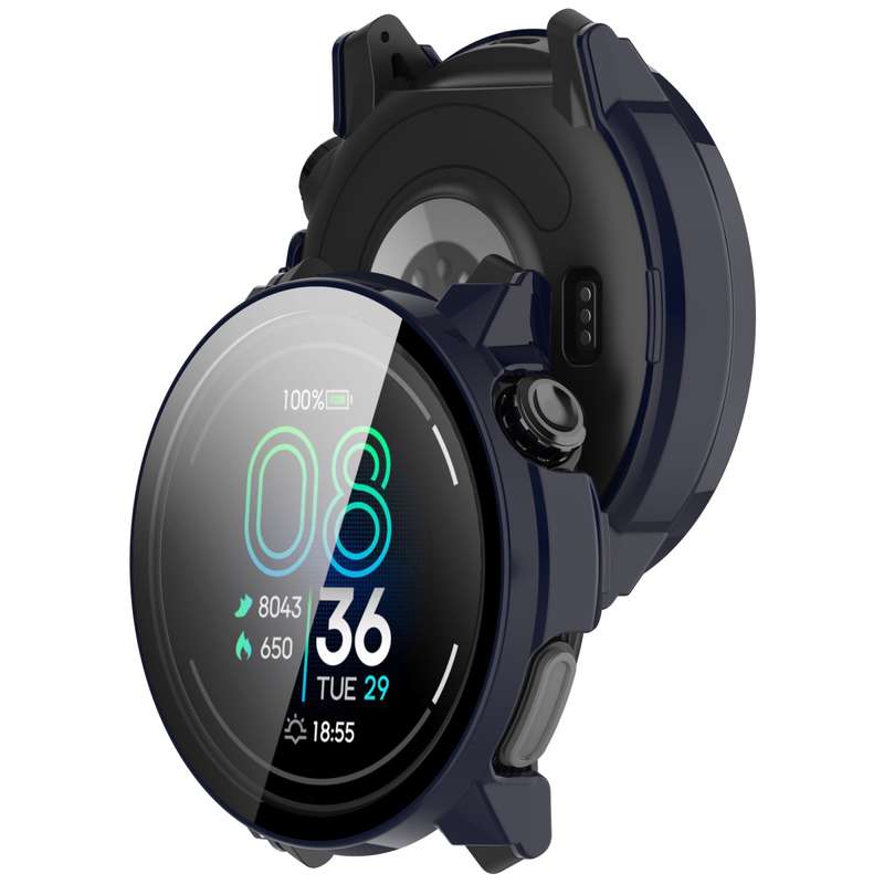 For COROS Pace Pro Tempered Film Integrated PC Watch Protective Case