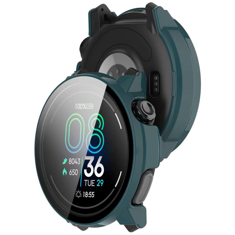For COROS Pace Pro Tempered Film Integrated PC Watch Protective Case