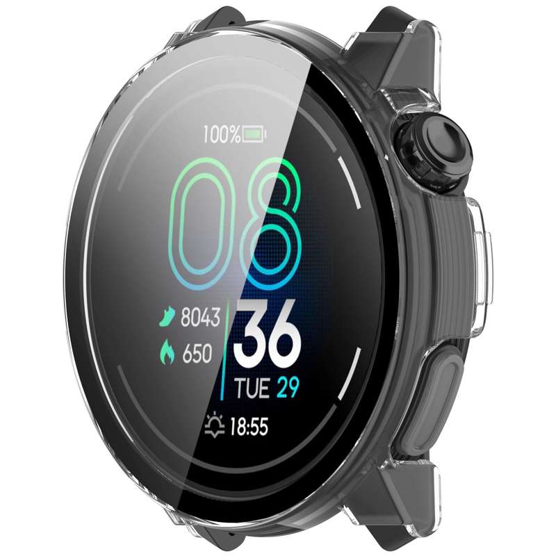 For COROS Pace Pro Tempered Film Integrated PC Watch Protective Case
