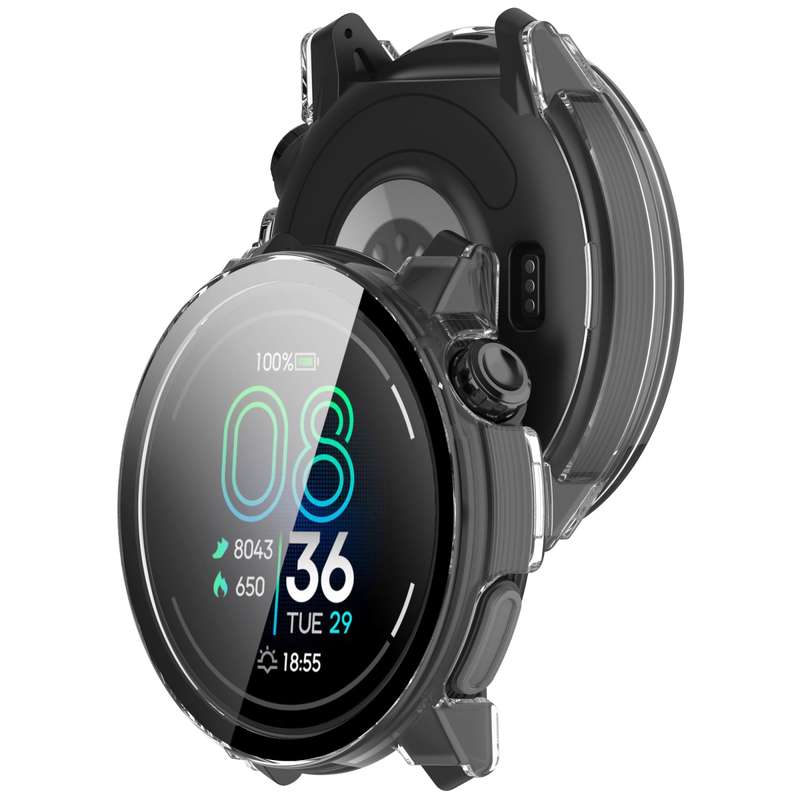 For COROS Pace Pro Tempered Film Integrated PC Watch Protective Case
