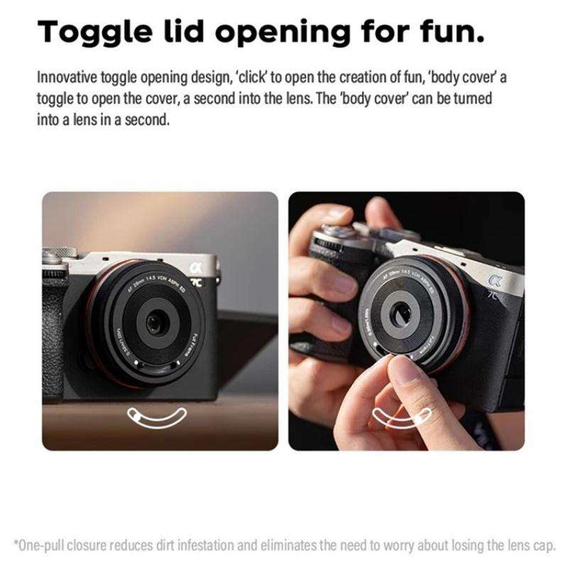 VILTROX 28mm F4.5 Auto Focus Lens For Sony FE Camera Full Frame Prime Pancake Lens