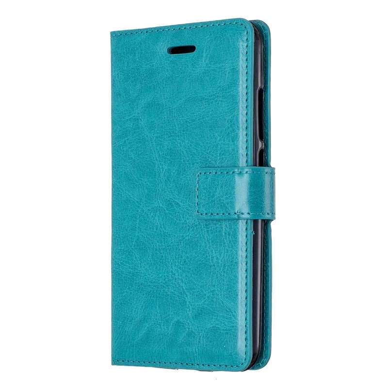 For Xiaomi Mi A2 Crazy Horse Texture Horizontal Flip Leather Case with Holder & Card Slots & Wallet