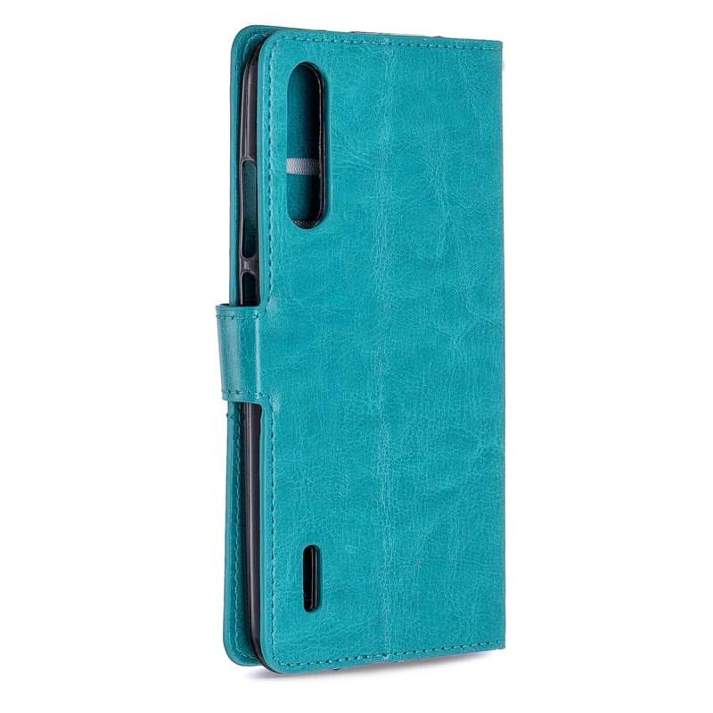 For Xiaomi Mi A2 Crazy Horse Texture Horizontal Flip Leather Case with Holder & Card Slots & Wallet