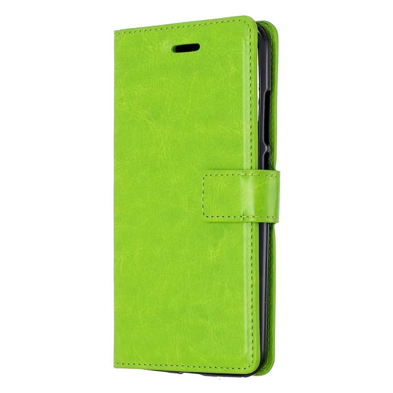 For Xiaomi Mi A2 Crazy Horse Texture Horizontal Flip Leather Case with Holder & Card Slots & Wallet
