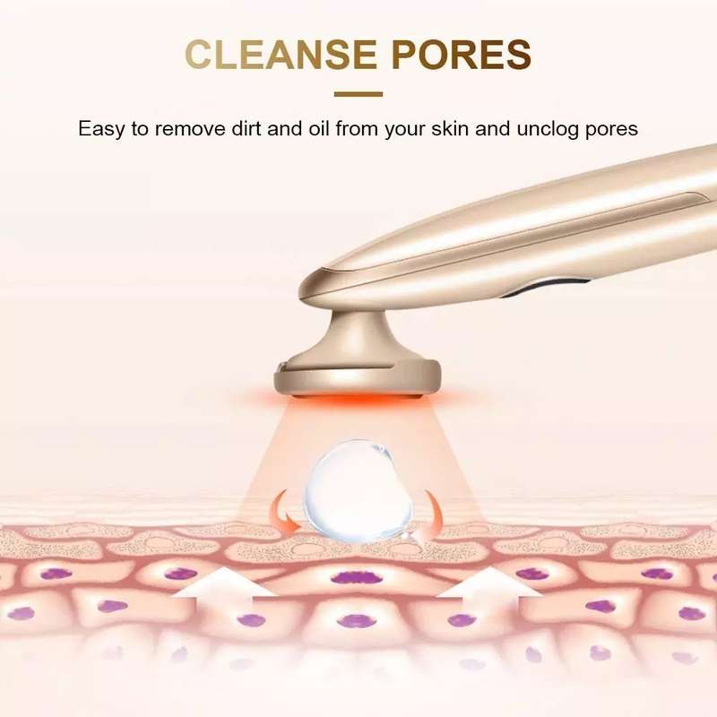 K-SKIN KD9930 Facial Thermostat Beauty Introduction Instrument Beauty Device Face Cleansing Massager