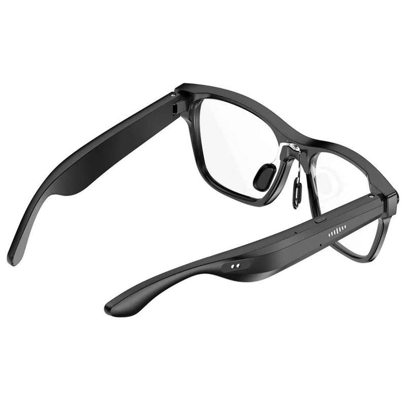 S336 Smart Glasses, Support AI Object Recognition / AI Conversations / Voice Call(Black)