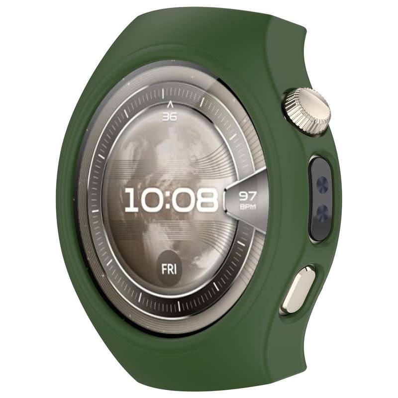 For Huawei Watch 5 46mm Silicone Watch Protective Cover(Ivory White)