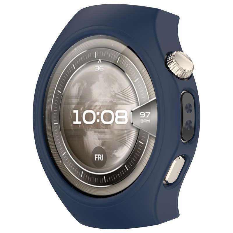 For Huawei Watch 5 46mm Silicone Watch Protective Cover(Ivory White)