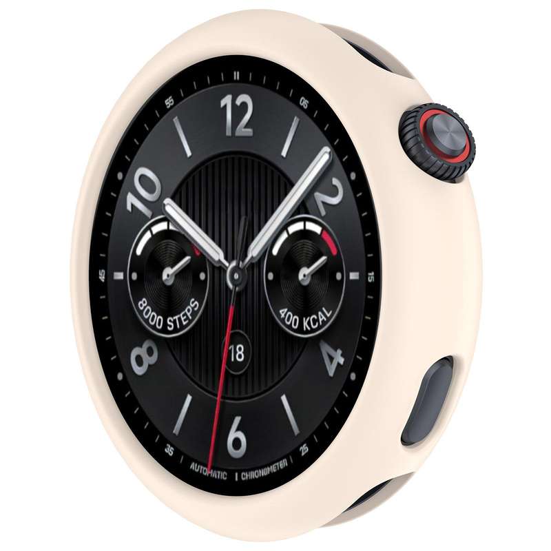 For vivo Watch 5 / iQOO Watch 5 Silicone Watch Protective Cover(Starlight)