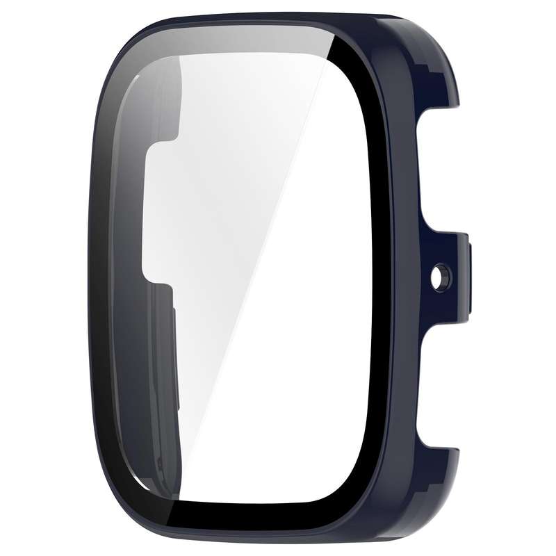 For Amazfit Active 2 Square Tempered Film Integrated PC Watch Protective Cover(Pink)