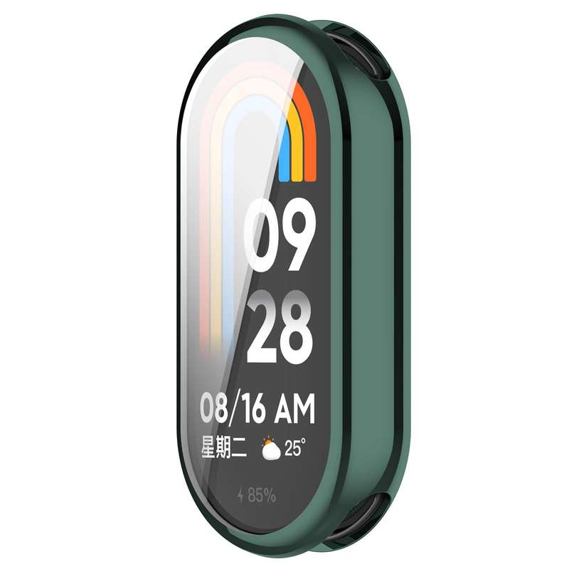For Xiaomi Smart Band 10 / 10 NFC All Coverage Electroplated TPU Watch Protective Cover(Transparent