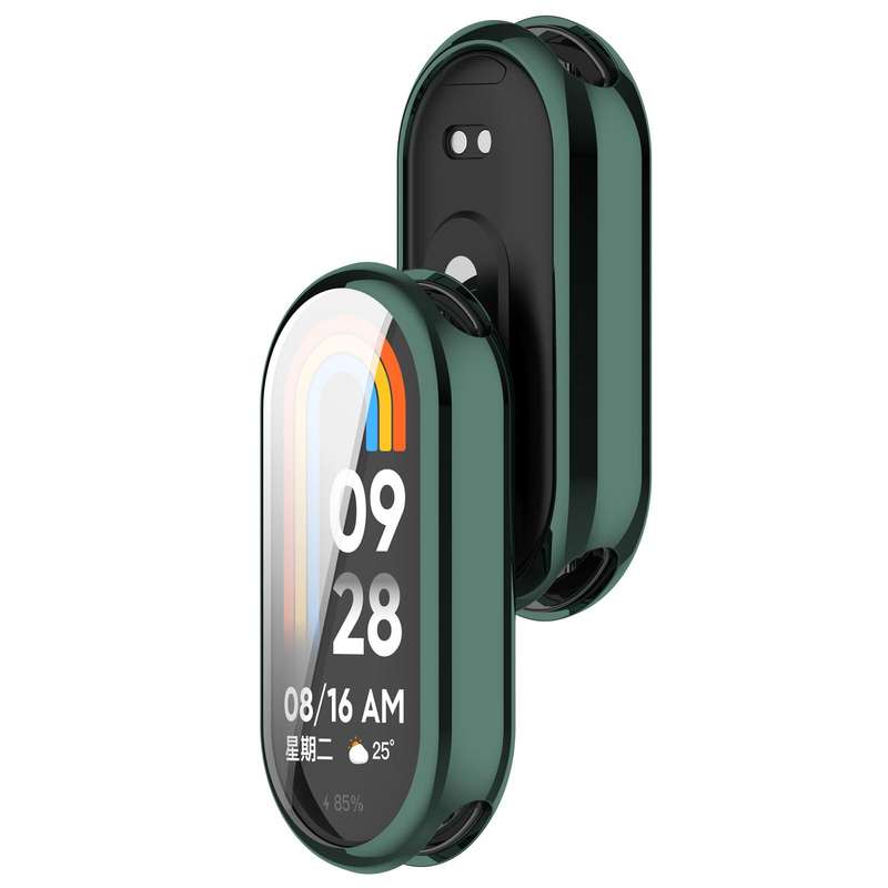 For Xiaomi Smart Band 10 / 10 NFC All Coverage Electroplated TPU Watch Protective Cover(Transparent