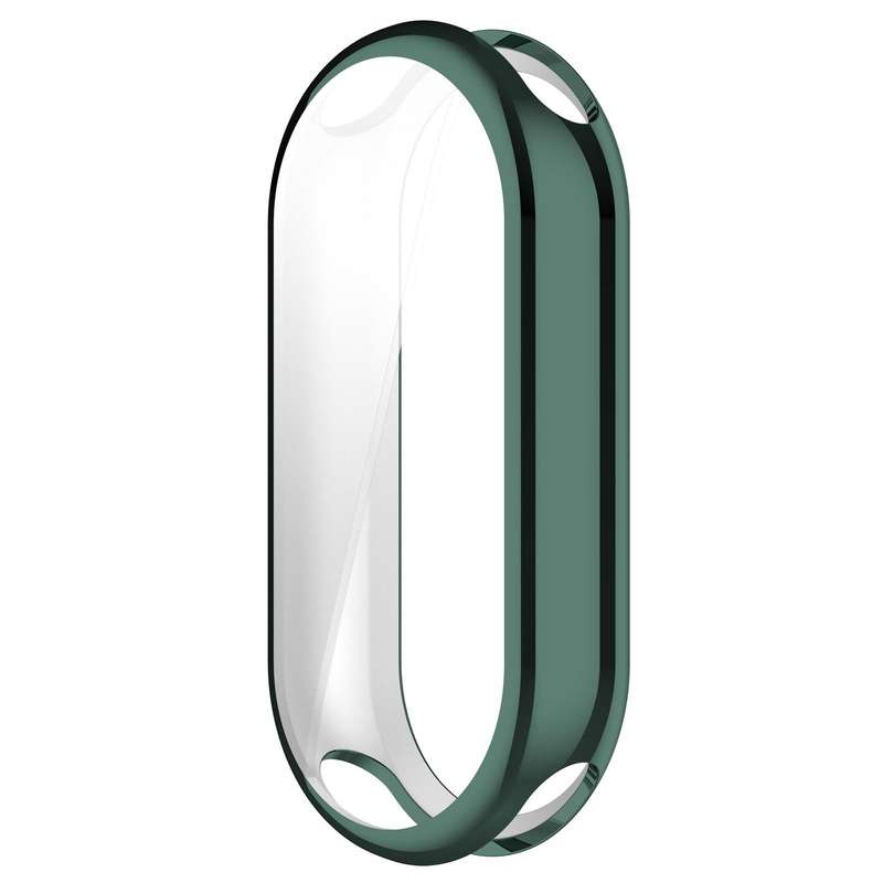 For Xiaomi Smart Band 10 / 10 NFC All Coverage Electroplated TPU Watch Protective Cover(Transparent