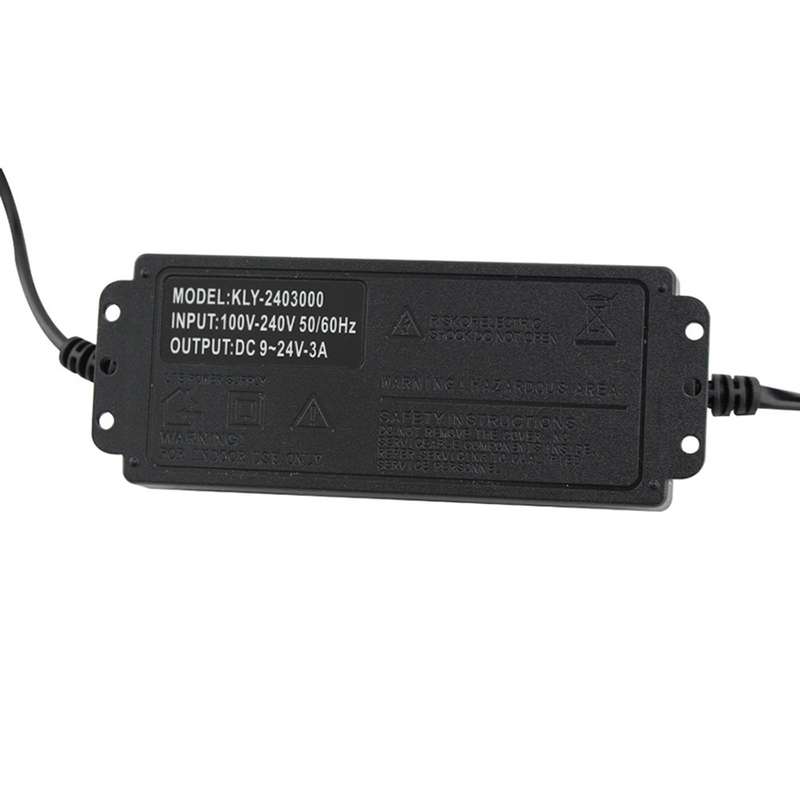 AC To DC Adjustable Voltage Power Adapter Universal Power Supply Display Screen Power Switching Char
