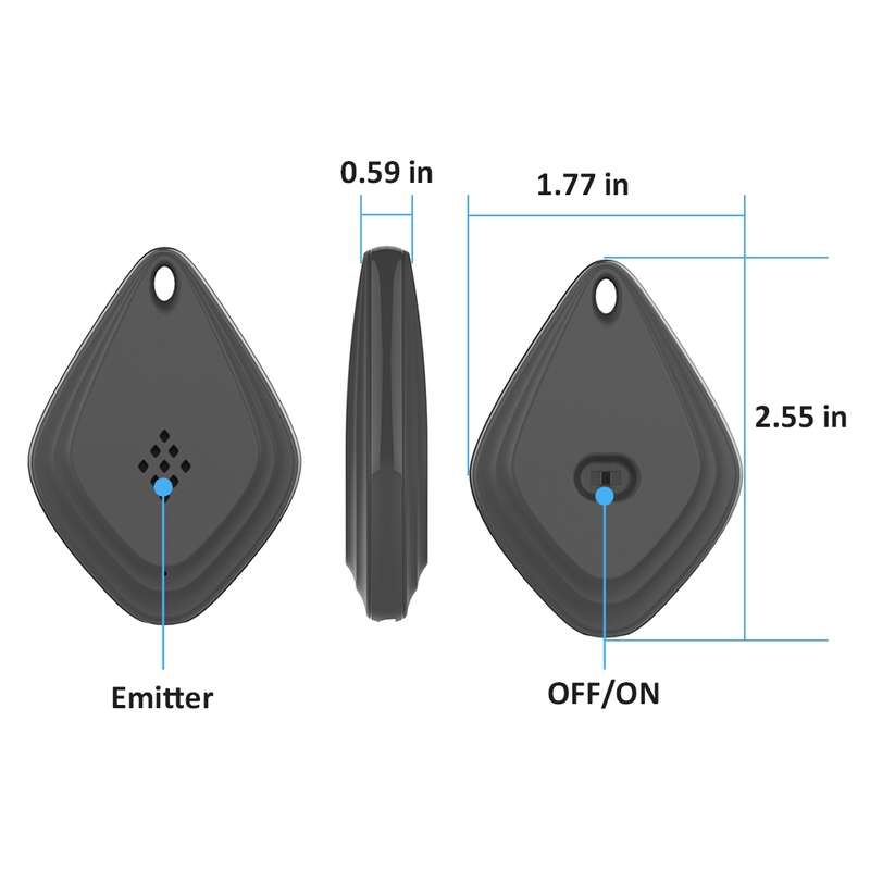 Outdoor Mosquito Repellent Portable Ultrasonic Insect Repellent Insecticide USB Charging Intelligent