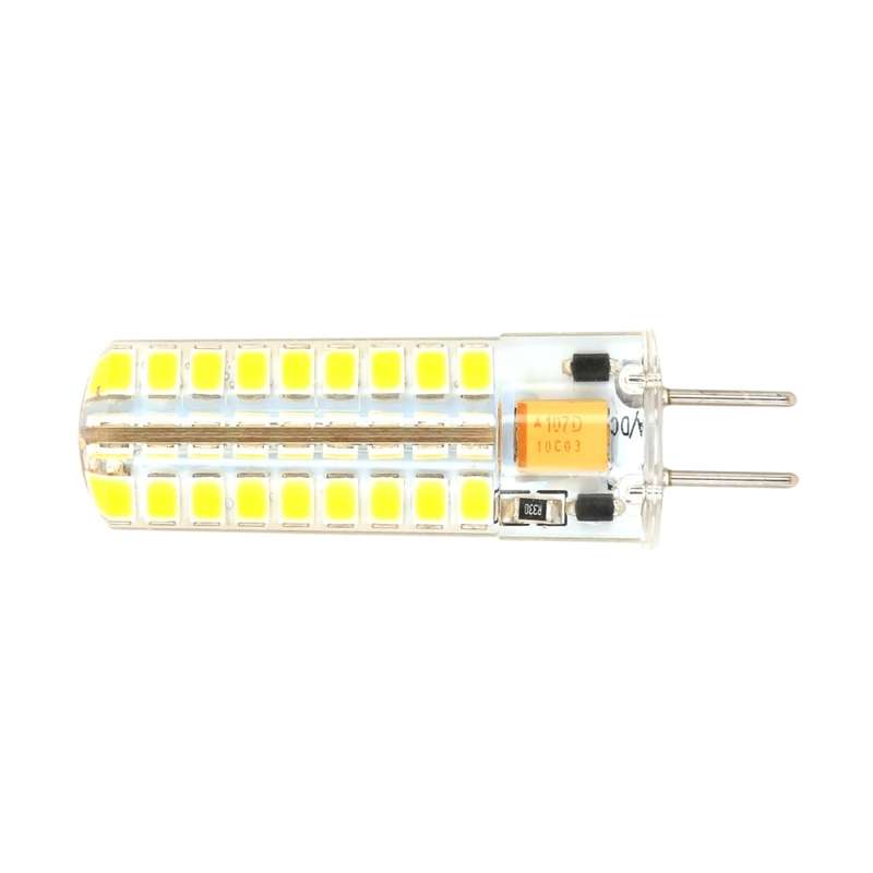 GY6.35 5W SMD2835 72LEDs Dimmable Silicone Corn Bulb for Chandelier Crystal Lamp Lighting Accessorie
