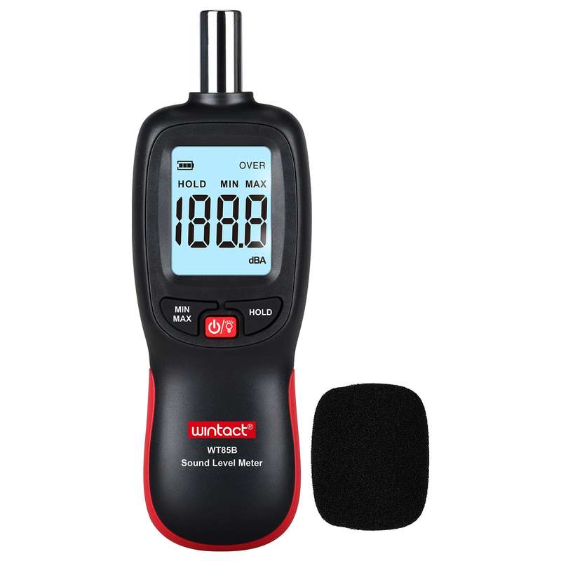 WT85B Sound Level Meter Digital Decibel Meter Digital Noise Meter Environmental Noise Tester