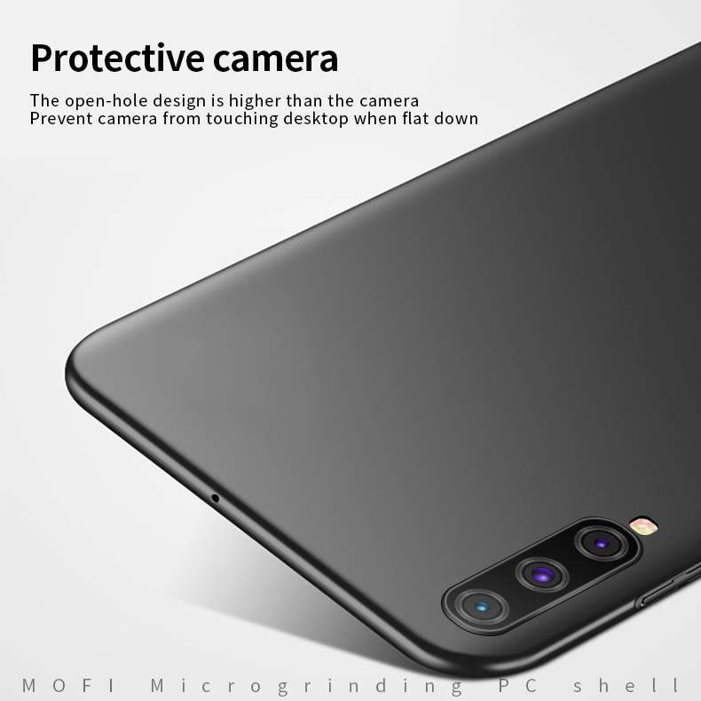For Galaxy A70 MOFI Frosted PC Ultra-thin Hard Case(Black)