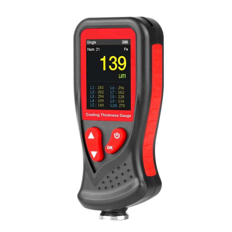 GT230 Thickness Gauges Paint Coating Thickness Gauge Car Film Digital Thickness Gauge Tester Recharg