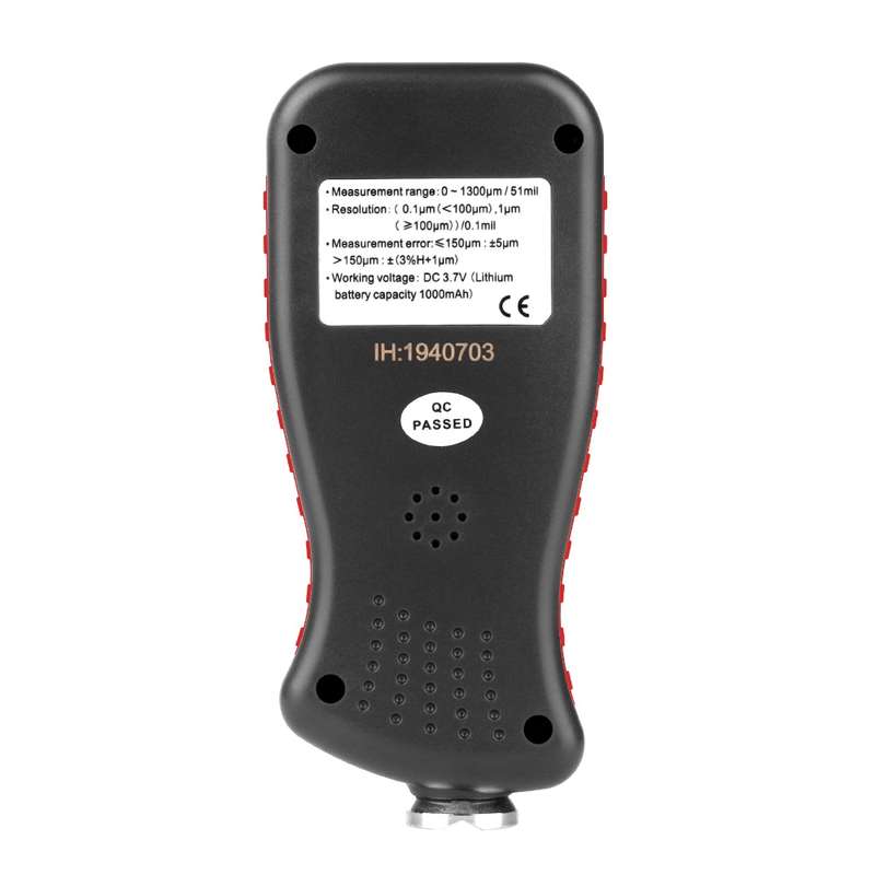 GT230 Thickness Gauges Paint Coating Thickness Gauge Car Film Digital Thickness Gauge Tester Recharg
