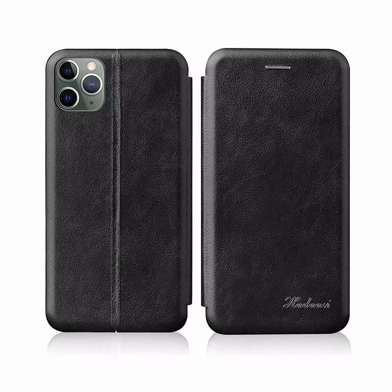 For iPhone 11 Integrated Electricity Pressing Retro Texture Magnetic TPU+PU Leather Case with Card S