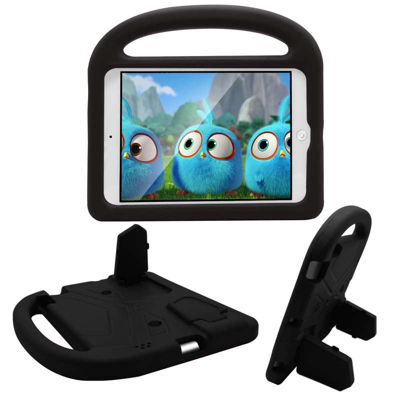 For iPad 4/3/2 Sparrow Style EVA Material Children Shockproof Casing Shell(Blue)