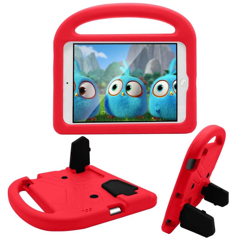 For iPad 4/3/2 Sparrow Style EVA Material Children Shockproof Casing Shell(Blue)