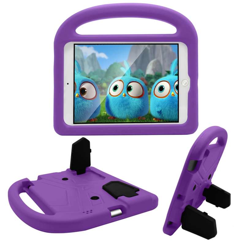 For iPad 4/3/2 Sparrow Style EVA Material Children Shockproof Casing Shell(Blue)