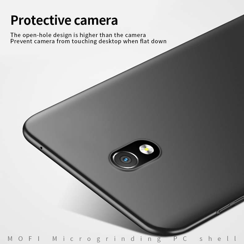 For Xiaomi RedMi 8A MOFI Frosted PC Ultra-thin Hard Case(Black)