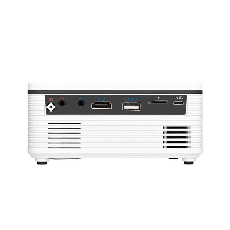 S361 80 lumens 320 x 240 Pixel Portable Mini Projector, Support 1080P, US Plug(White)