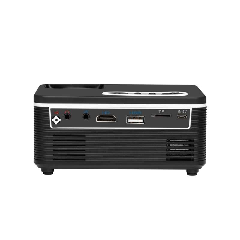 S361 80 lumens 320 x 240 Pixel Portable Mini Projector, Support 1080P, US Plug(White)