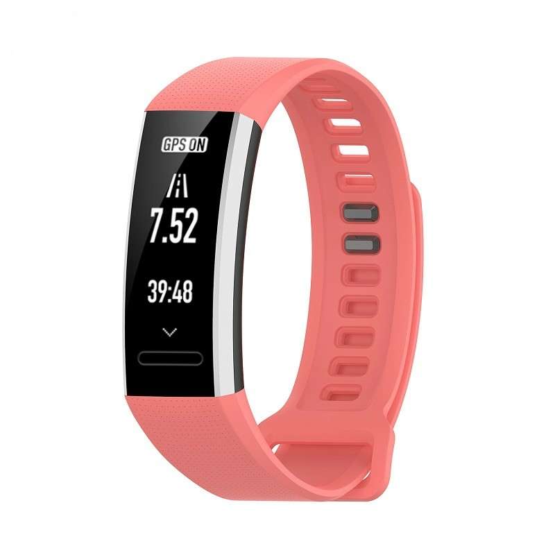 For Huawei Band 2 Pro / Band 2 / ERS-B19 / ERS-B29 Sports Bracelet Silicone Watch Band(Black)