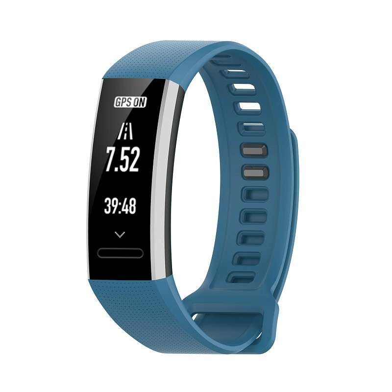 For Huawei Band 2 Pro / Band 2 / ERS-B19 / ERS-B29 Sports Bracelet Silicone Watch Band(Black)