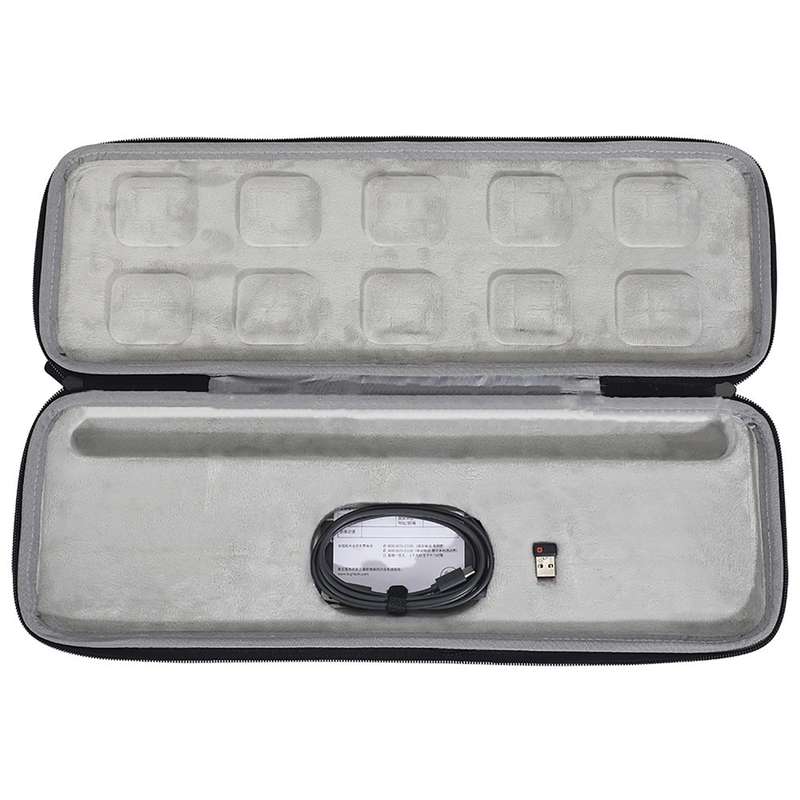 For Logitech MX Keys Advanced Keyboard Travel Home Storage Bag Portable Mouse Box Keyboard Protectiv