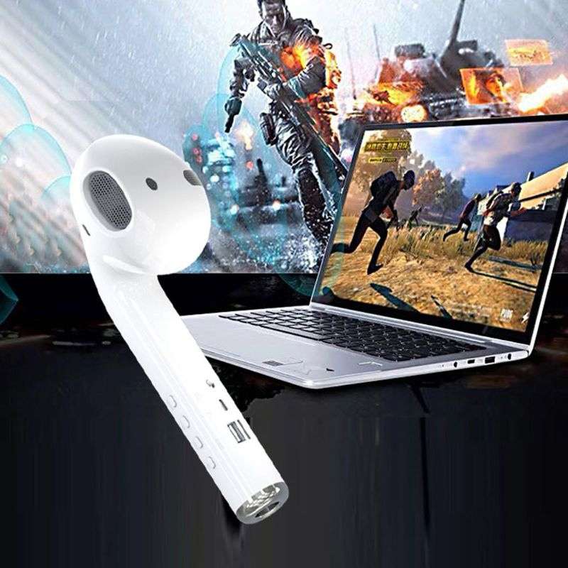 MK101 Creative Big Headphones Shape Sound Heavy Subwoofer Wireless Bluetooth Speakers, Support USB &