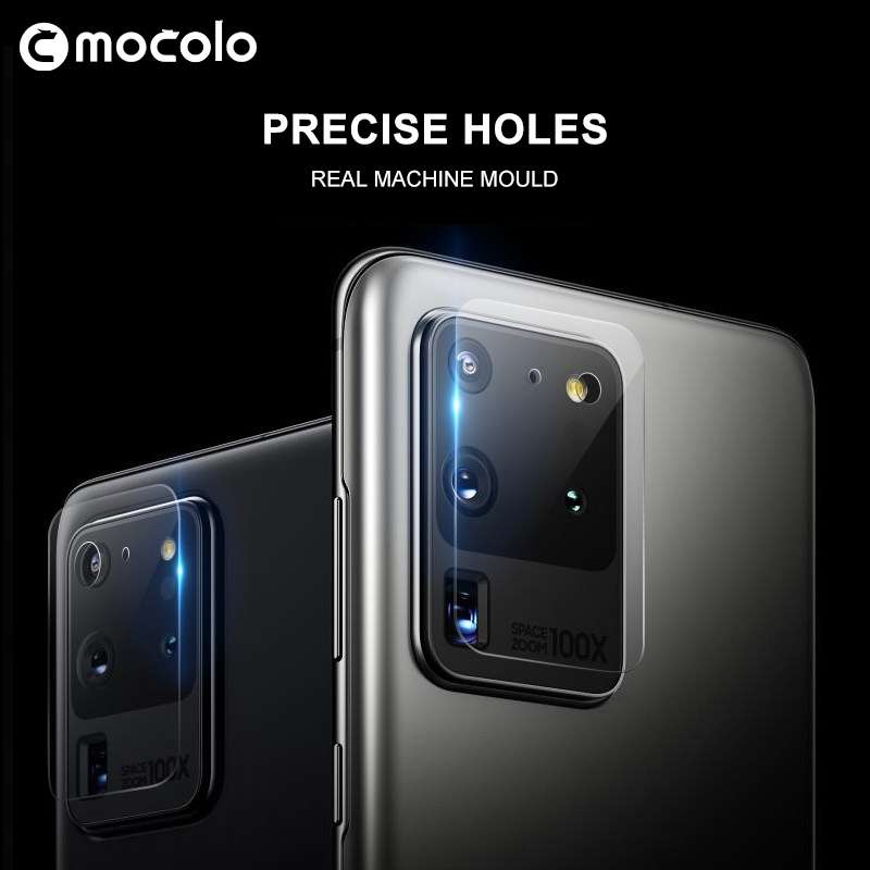 For Galaxy S20 Ultra/S20 Ultra 5G mocolo 0.15mm 9H 2.5D Round Edge Rear Camera Lens Tempered Glass F
