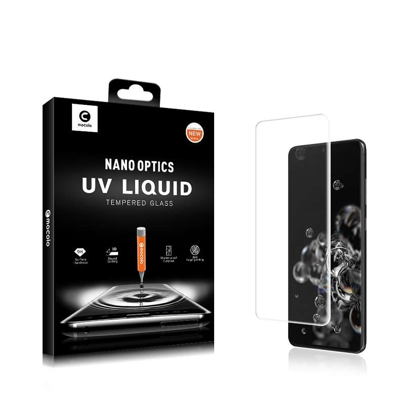 For Galaxy S20 Ultra/S20 Ultra 5G mocolo 0.15mm 9H 2.5D Round Edge Rear Camera Lens Tempered Glass F