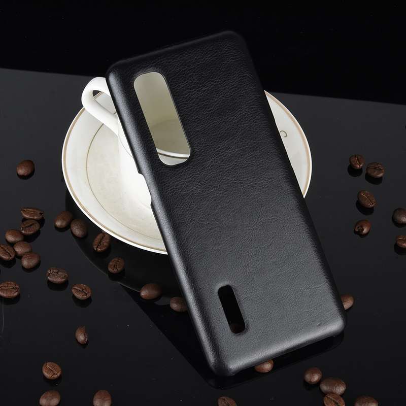 For Oppo Find X2 Pro Shockproof Litchi Texture PC + PU Case(Black)