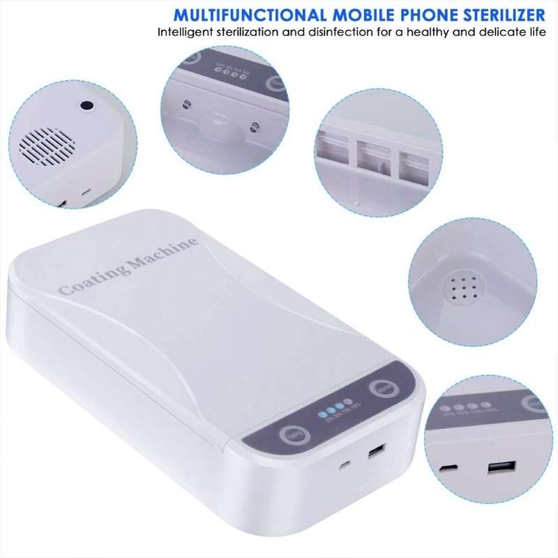 UV Sterilization Multifunctional Mask Cleaner Personal Disinfection Cabinet with Aromatherapy
