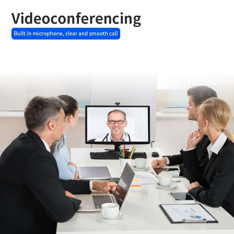 Full HD 1080P Webcam Built-in Microphone Smart Web Camera USB Streaming Live Camera With Noise Cance