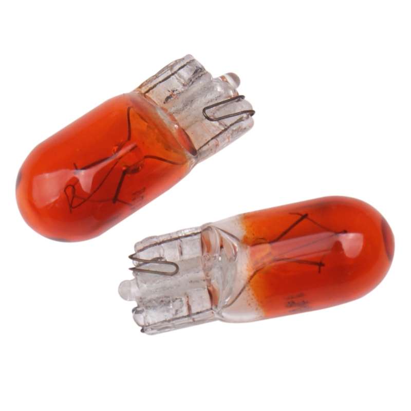 5pcs T10 12v 5w car instrument light reading light(amber)